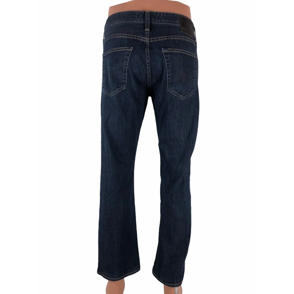AG Adriano Goldschmied Mens 32 x 28 (actual) Jeans The Protege Straight Cotton